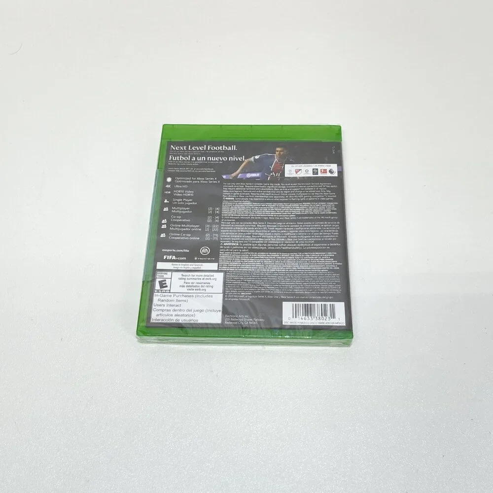 XBOX EA Sports FIFA 21 NXT LVL Edition Soccer XBOX Series X 4K Ultra HD HDR NWT